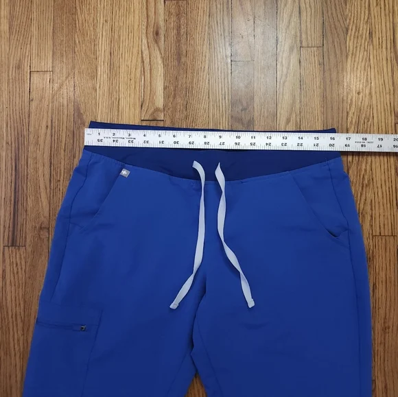 Figs Zamora Womens Scub Jogger Pants Size M / P Denim Blue PO 1660 - Picture 6 of 8